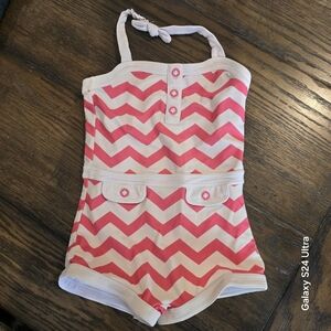 Janie and Jack Retro Vintage Bathing Suit size 4